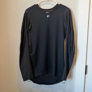 Pearl Izumi Black Long Sleeve Cycling Shirt Size XL